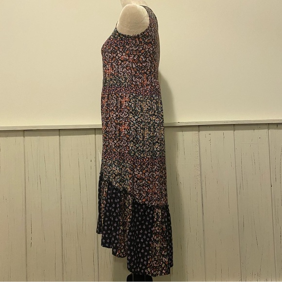 Art Class Girls 10/12 Large Sleeveless Floral Long Dress - Picture 3 of 14